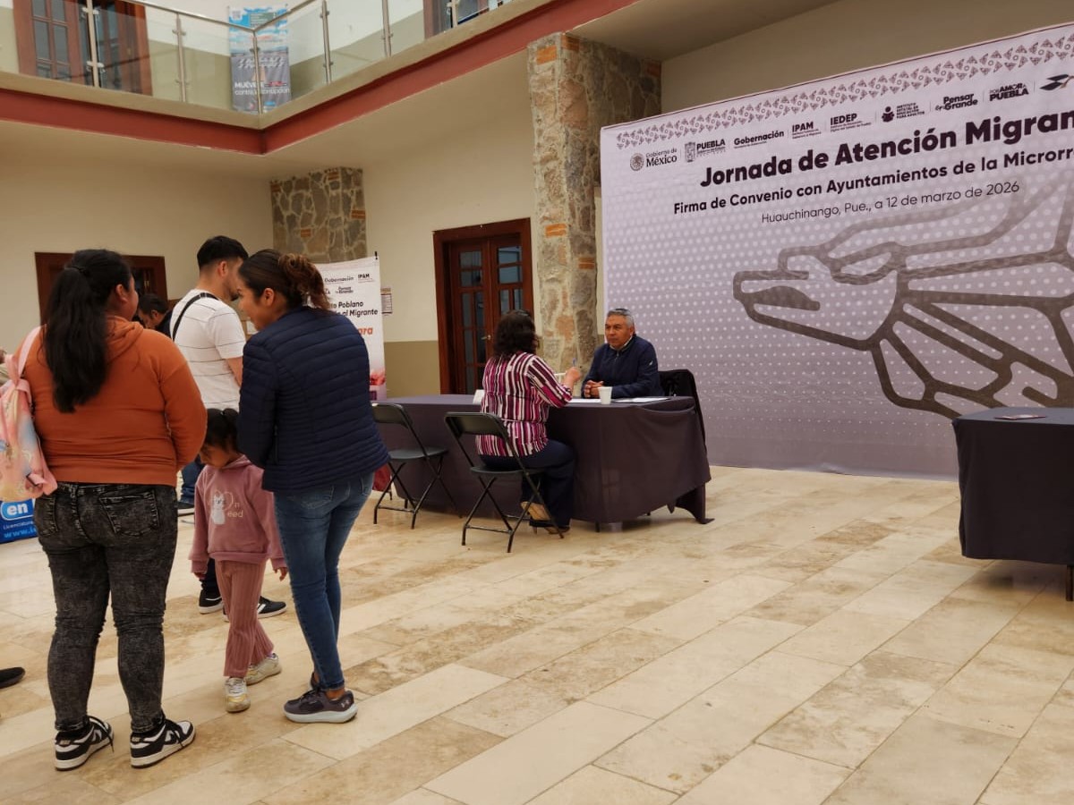 Firman alcaldes acuerdo para facilitar trámites a migrantes en Huauchinango